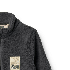 Кофта флисовая на молнии Wheat "Helge Black Sea", ночное море